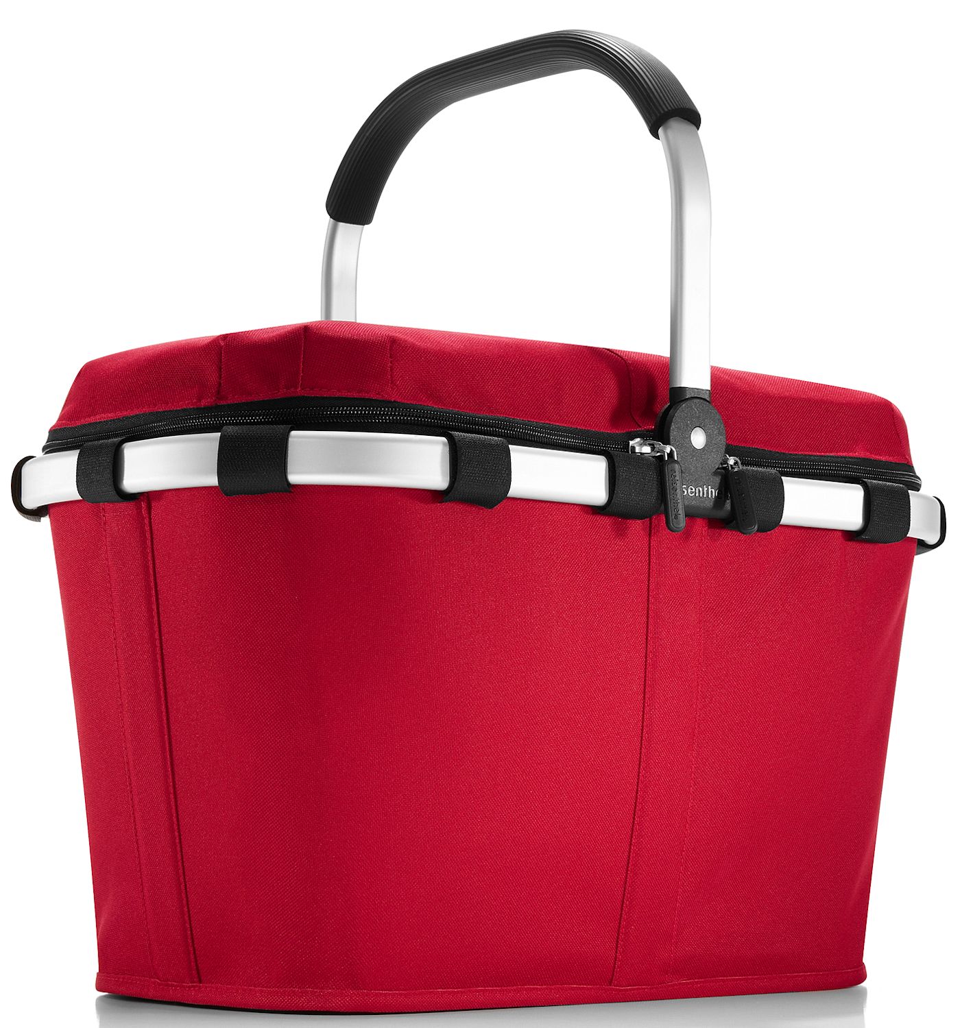 Einkaufskorb mit Abdeckung Reisenthel Carrybag Frame Set Rot/Schwarz