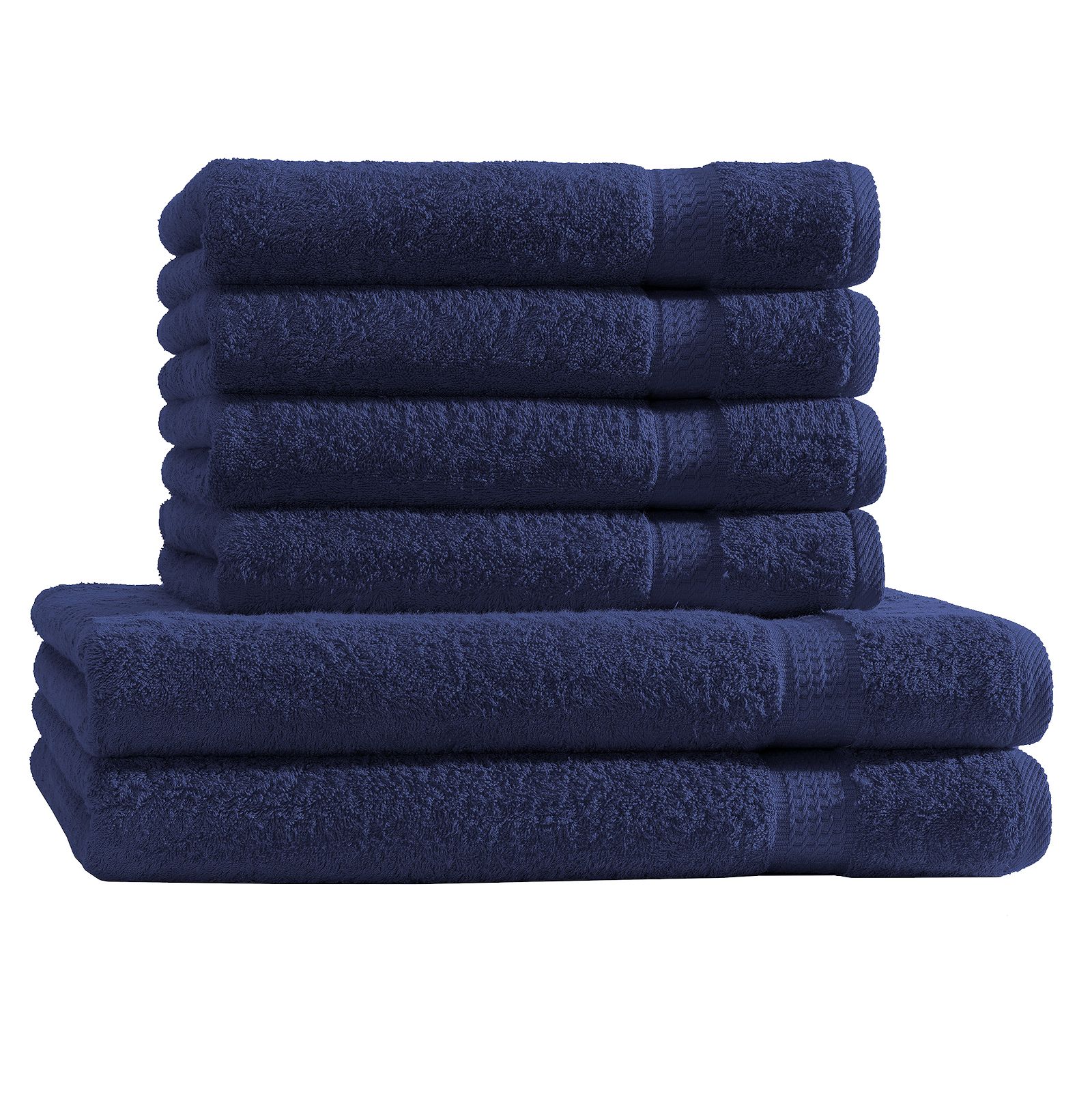 Handtuch Set | Baumwolle 6er Frottee Handtücher Duschtuch eBay 6tlg. Duschtücher 4 2