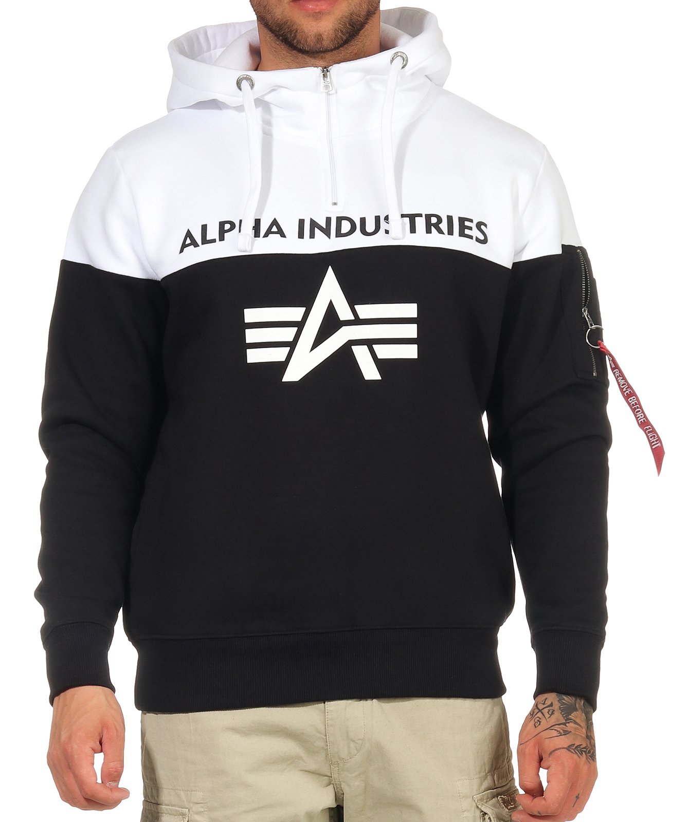 Alpha Industries Herren Hoodie Hoody Sweatshirt Pullover Kapuzenpullover 128370