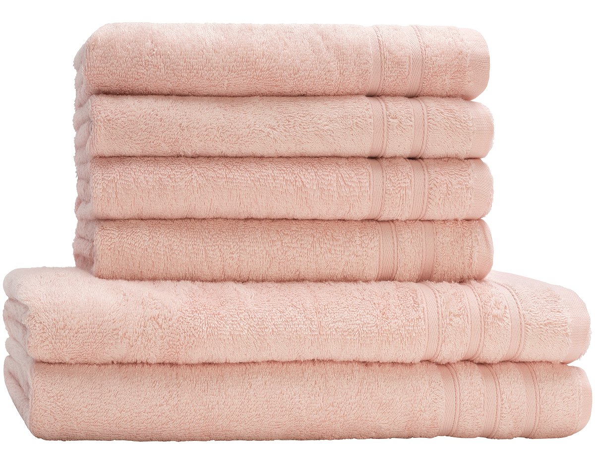 Handtuch Baumwolle Frottee Set 2 Duschtücher | Duschtuch 6er Handtücher eBay 6tlg. 4