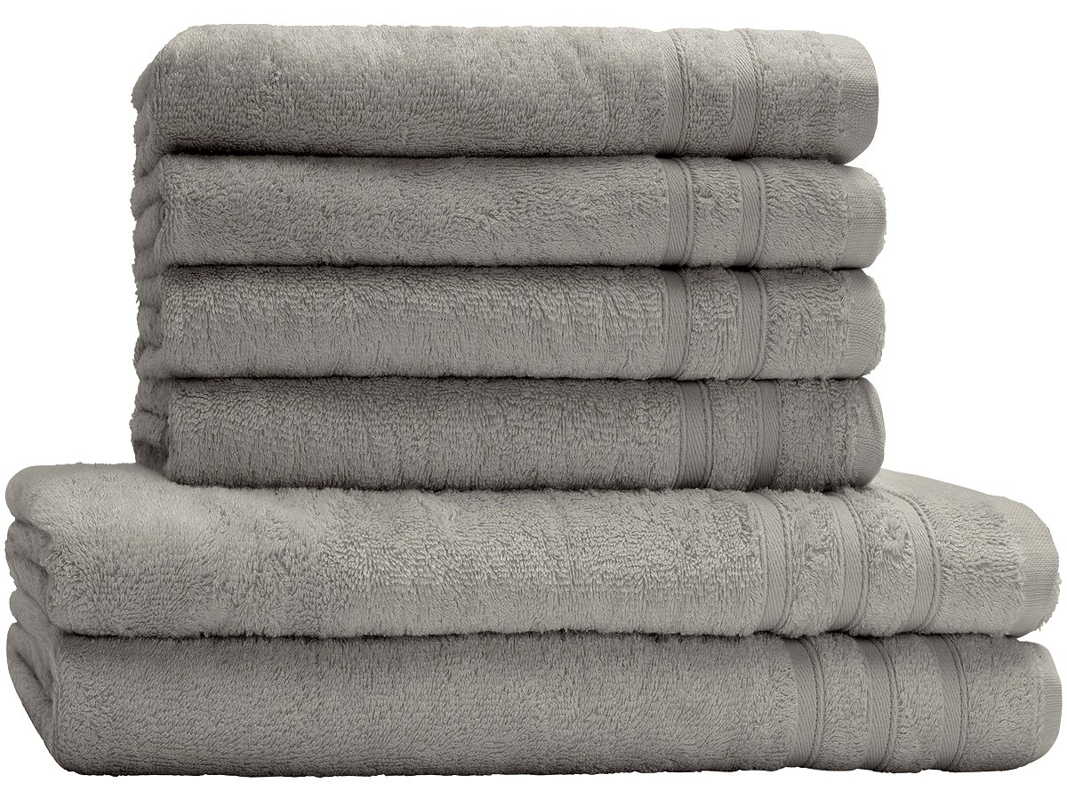 Handtuch Set 6tlg. 4 Handtücher 2 Duschtücher Duschtuch Frottee Baumwolle  6er | eBay | Handtuch-Sets