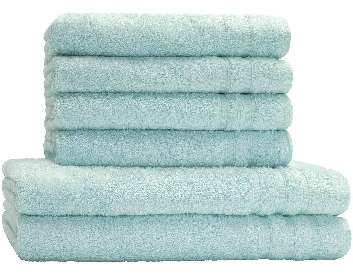 Handtücher Frottee eBay | 2 Set Handtuch 6tlg. Baumwolle Duschtücher Duschtuch 6er 4