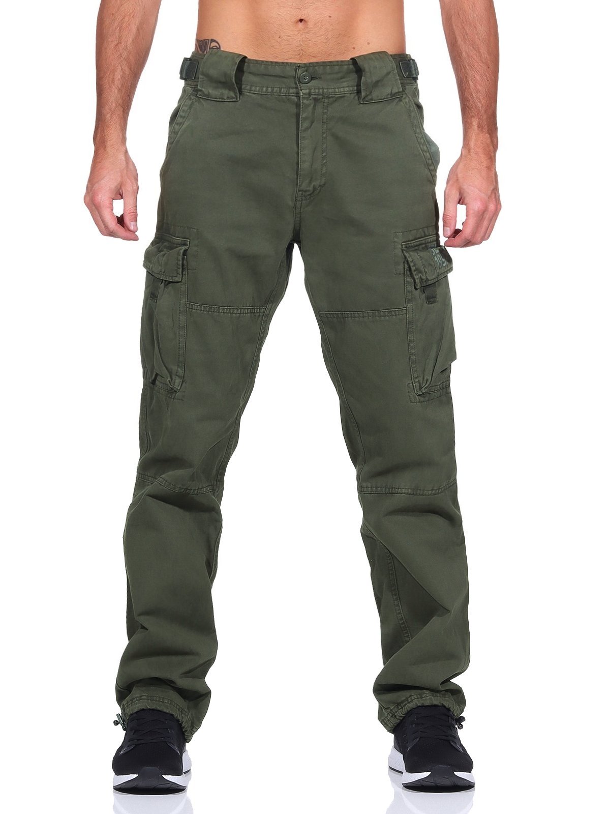 Jet Lag Mens Cargo Pants Men's Pants Cargo Pants Leg Pockets US Army 21 ...