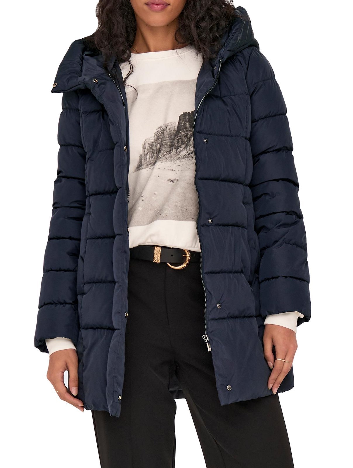 | ONLLina eBay Jacke Damen Puffer Parka Steppmantel Winterjacke Only Coat Mantel