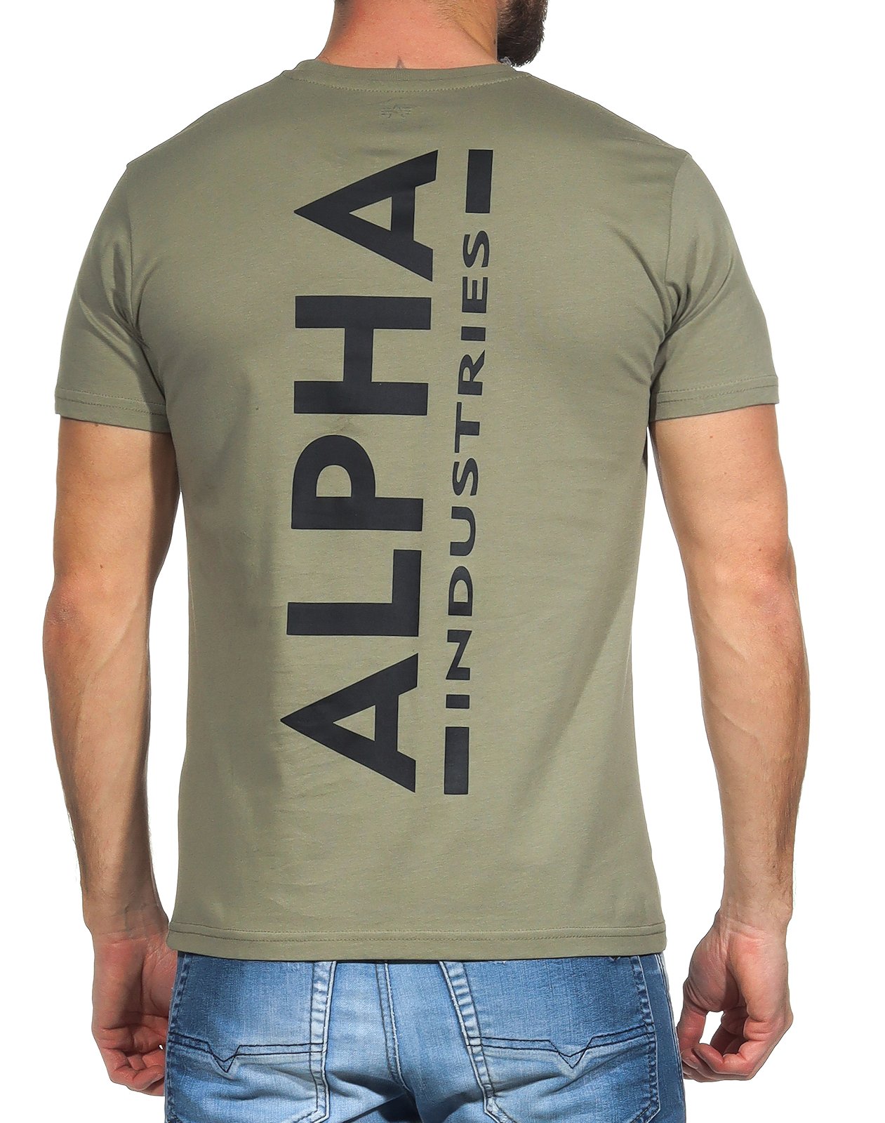 L.E.M.B. Company | Herren Oberteile 128507 T-Shirts Alpha Lifestyle T | Herren Industries | T-Shirt | Backprint