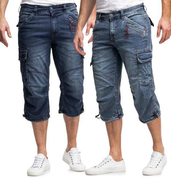 Timezone Herren Cargo Jeans Shorts 25-10009 MilesTZ