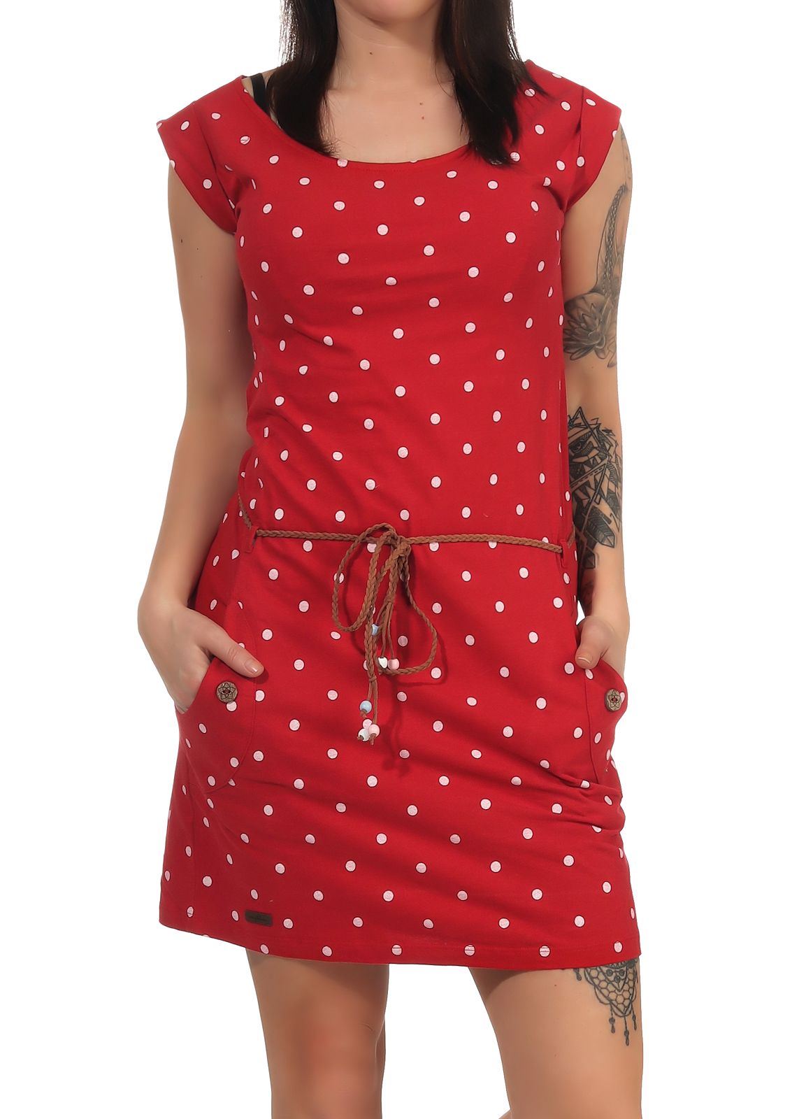 Ragwear Damen Kleid Tag Dots | | L.E.M.B. Lifestyle | Marken Company Ragwear