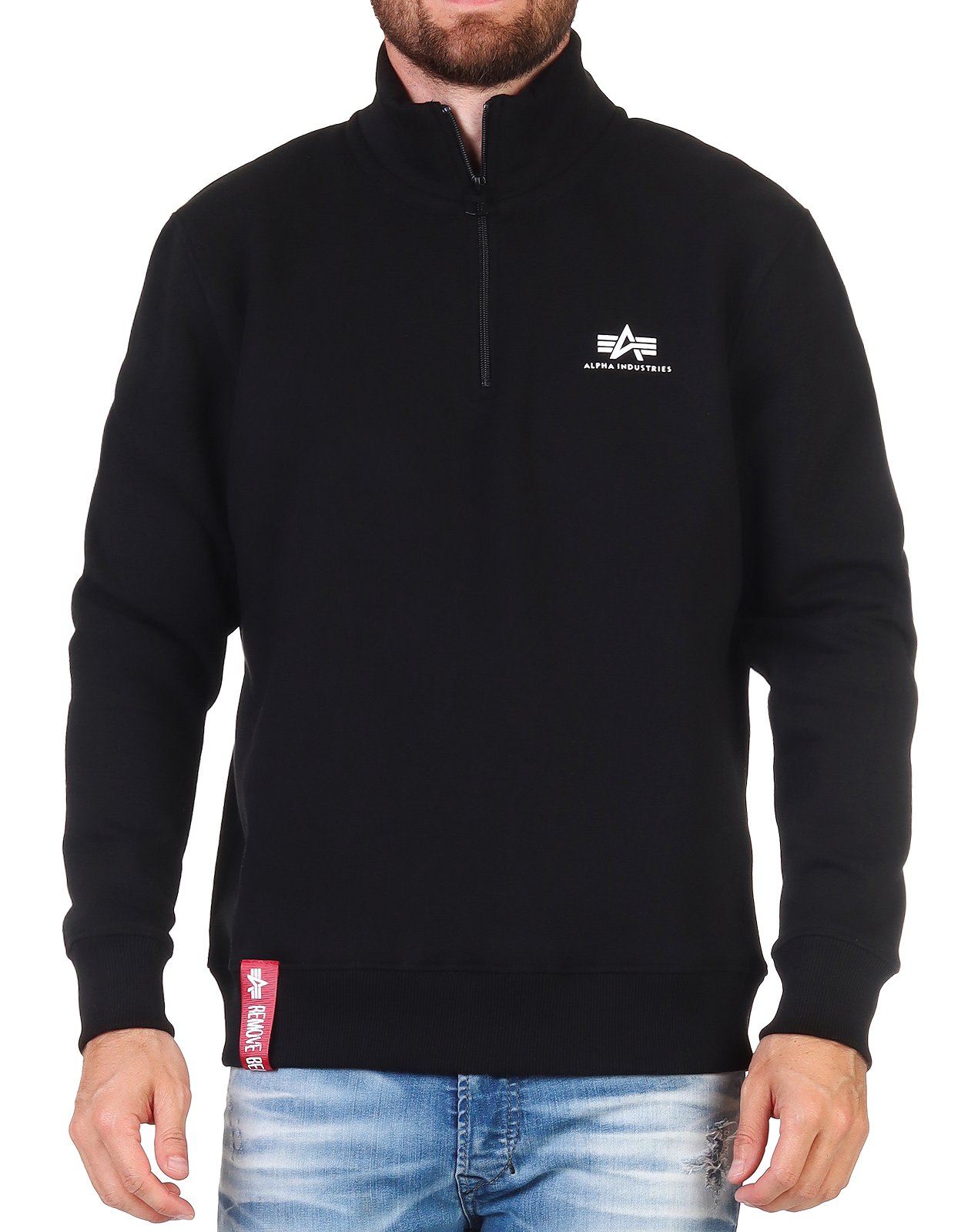 Sweatshirt | Sweater | Alpha Zip Industries 108308 Industries Lifestyle SL Company Marken Herren | Half Alpha L.E.M.B.
