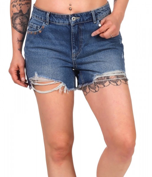 Only Damen Jeans Shorts ONLSky Life