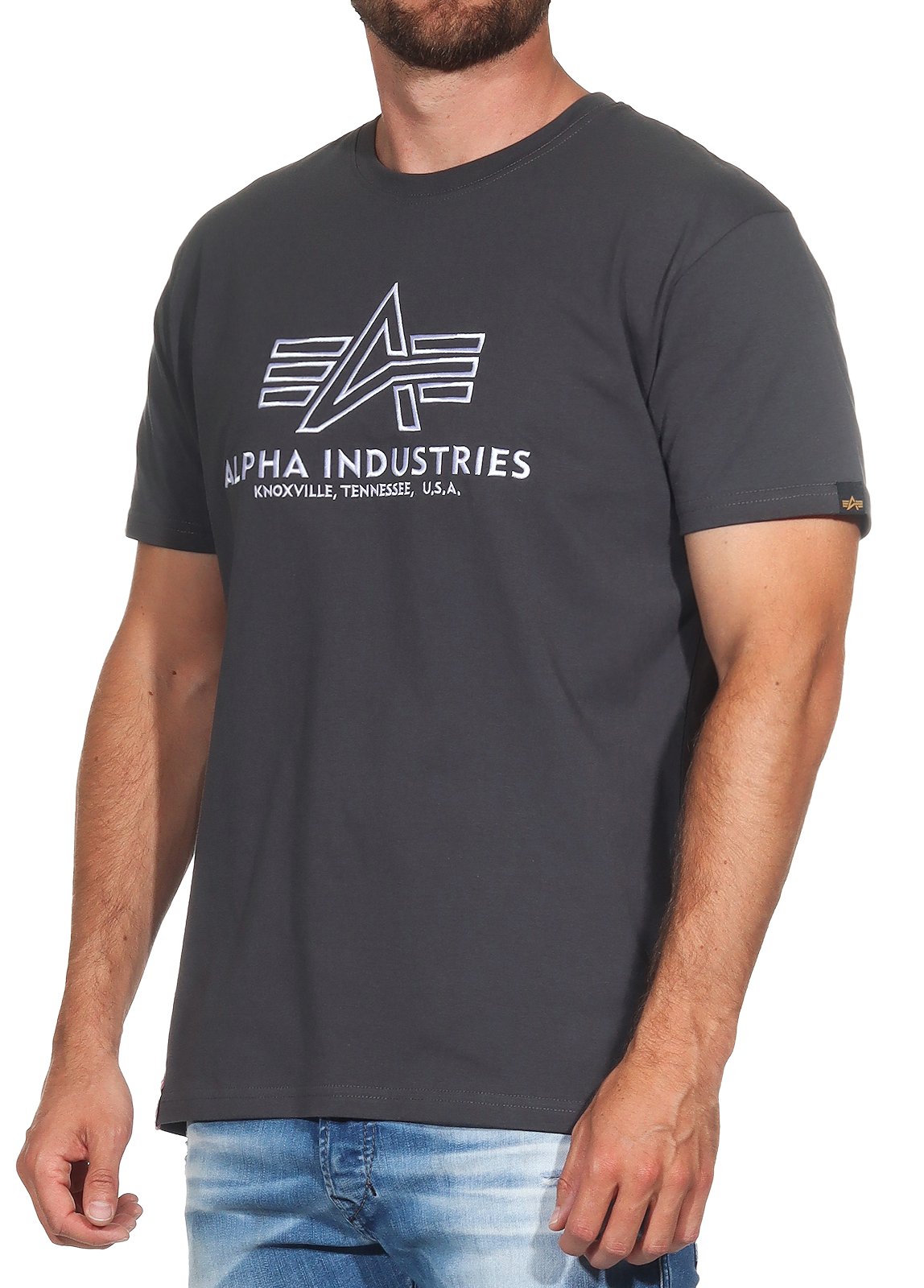 | | T-Shirt 118505 Lifestyle Company | Herren T Herren Alpha Industries Oberteile Embroidery | L.E.M.B. T-Shirts Basic