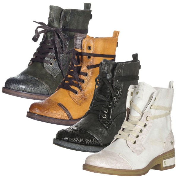 Mustang Shoes Damen Schuhe Stiefeletten 1293-501