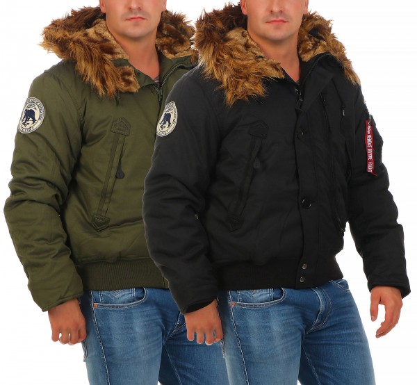 Alpha Industries Herren Winterjacke Polar Jacket SV 133141